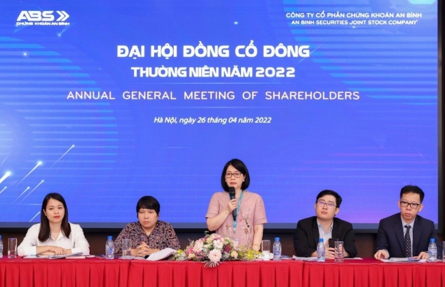 Chứng khoán An Bình đặt mục tiêu lãi trước thuế tăng 68% so với thực hiện 2021
