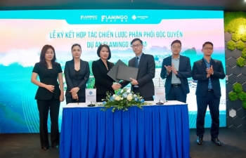 Flamingo ký kết đại lý phân phối độc quyền dự án Flamingo Cát Bà
