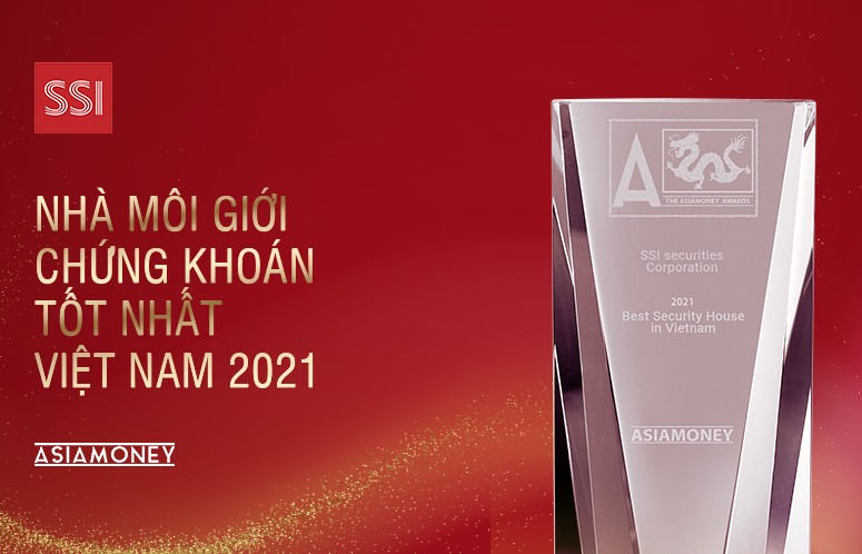 SSI nhận giải thưởng “Nhà môi giới chứng khoán tốt nhất Việt Nam 2021"