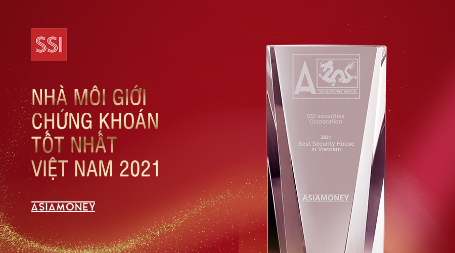 SSI nhận giải thưởng “Nhà môi giới chứng khoán tốt nhất Việt Nam 2021