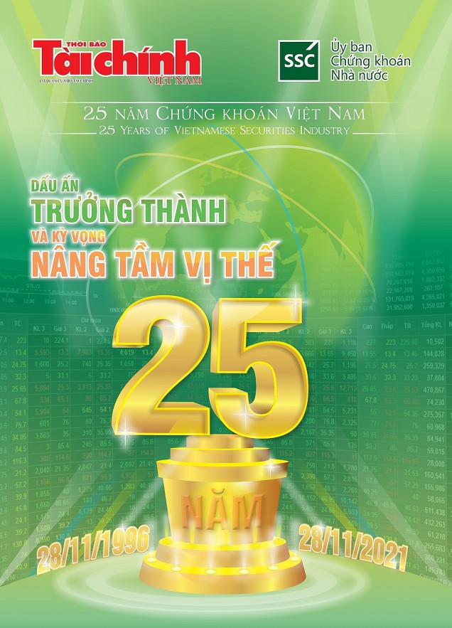 Chính thức phát hành Đặc san Kỷ niệm 25 năm Ngày Truyền thống ngành Chứng khoán Việt Nam