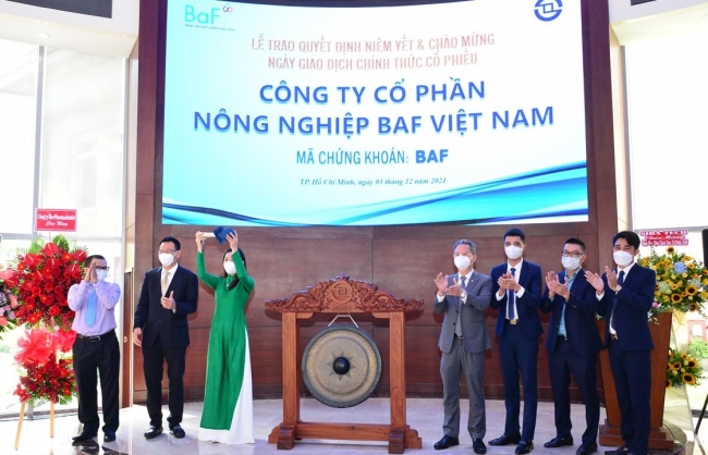 Cổ phiếu BAF chính thức chào sàn HOSE với giá 20.000 đồng/cổ phiếu