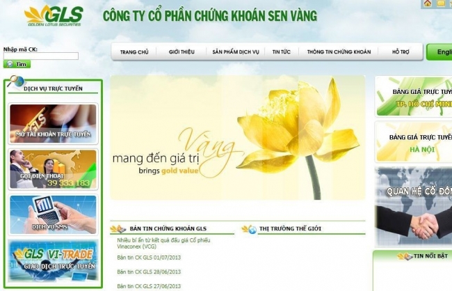 hinh bong tan hoang minh hien dien o chung khoan sen vang