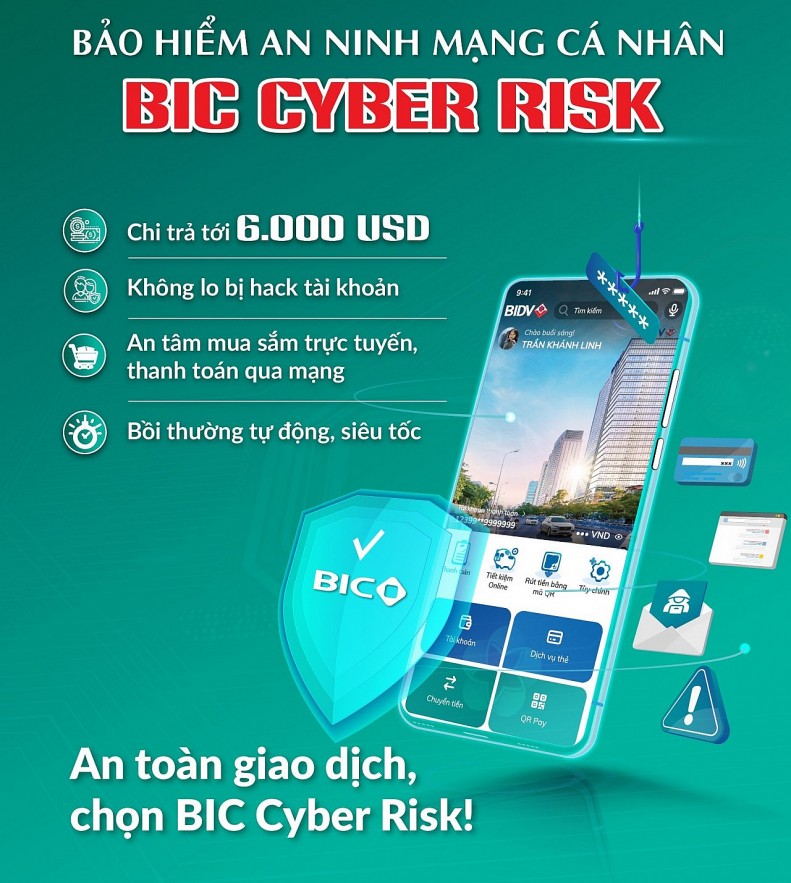 Ra mắt bảo hiểm an ninh mạng cá nhân BIC Cyber Risk