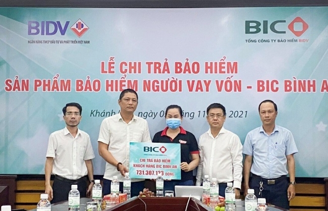 BIC chi trả bảo hiểm cho khách hàng hơn 730 triệu đồng
