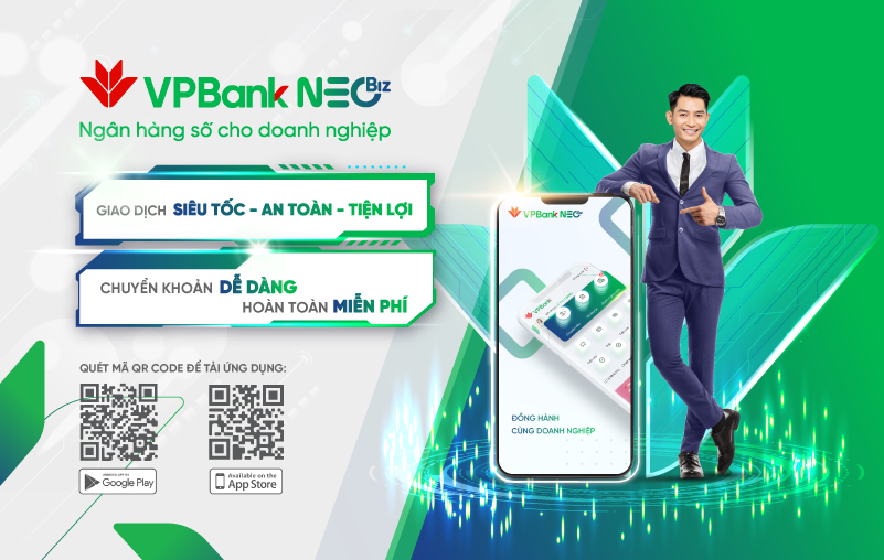 VPBank NEOBiz - ngân hàng số cho doanh nghiệp