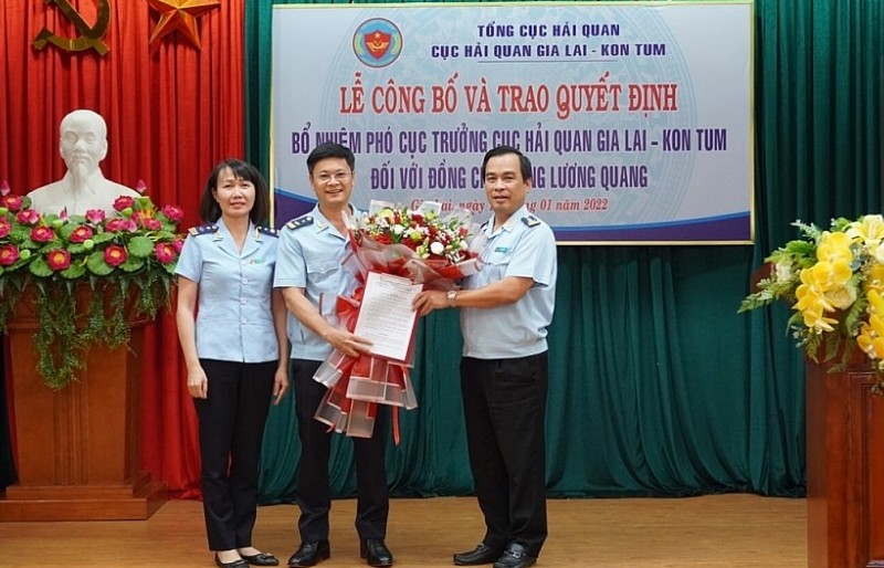 Ông Hoàng Lương Quang được bổ nhiệm Phó Cục trưởng Cục Hải quan Gia Lai – Kon Tum