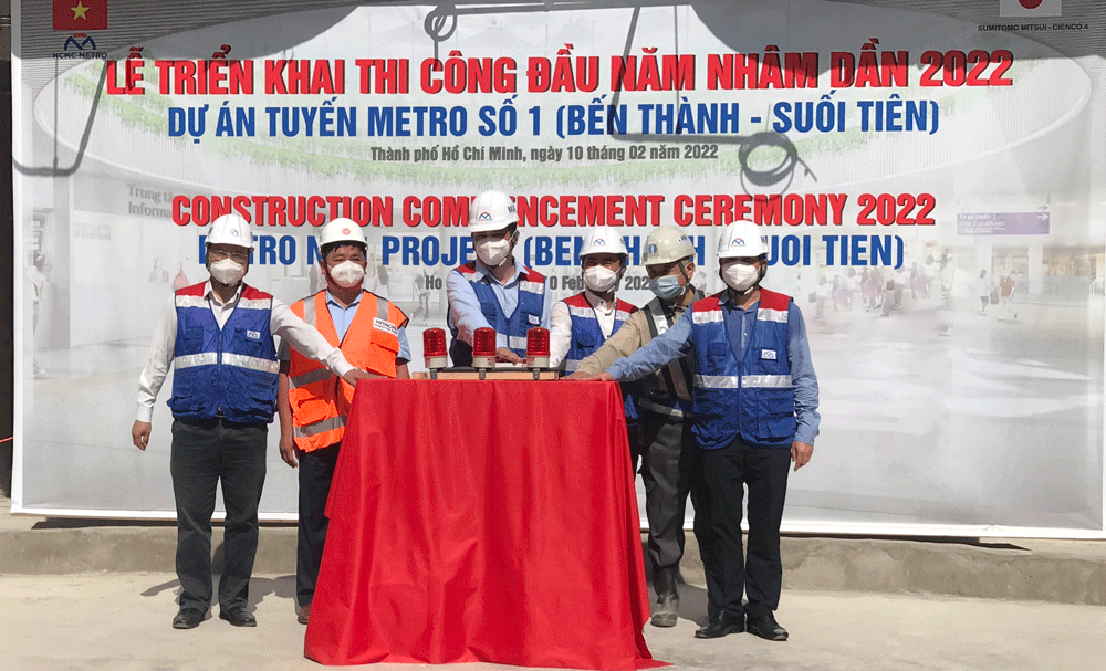 TP.Hồ Chí Minh:Sẽ chạy thử nghiệm toàn tuyến Metro số 1 trước ngày 31/12