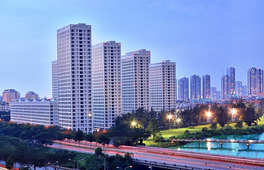 TP. Hồ Chí Minh thu hút hơn 214 triệu USD vốn đầu tư nước ngoài vào thị trường bất động sản. Ảnh Đỗ Doãn
