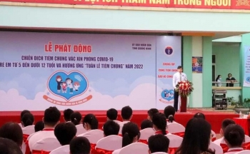 Phát động chiến dịch tiêm chủng vắc-xin phòng Covid-19 cho trẻ từ 5 đến dưới 12 tuổi
