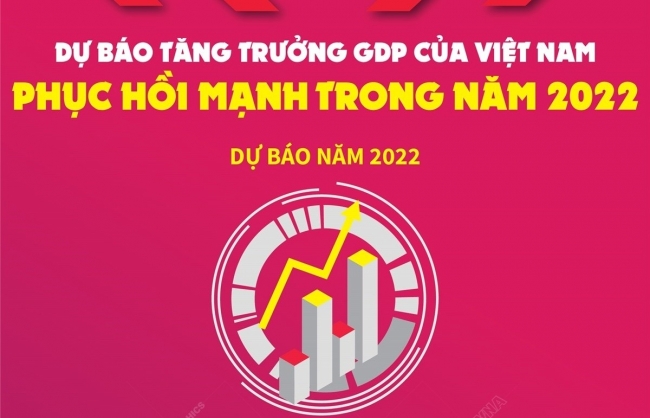 Dự báo tăng trưởng GDP của Việt Nam phục hồi mạnh trong năm 2022
