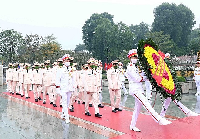 Lãnh đạo Đảng, Nhà nước vào Lăng viếng Chủ tịch Hồ Chí Minh