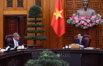 Thủ tướng Phạm Minh Chính tiếp Chủ tịch COP26