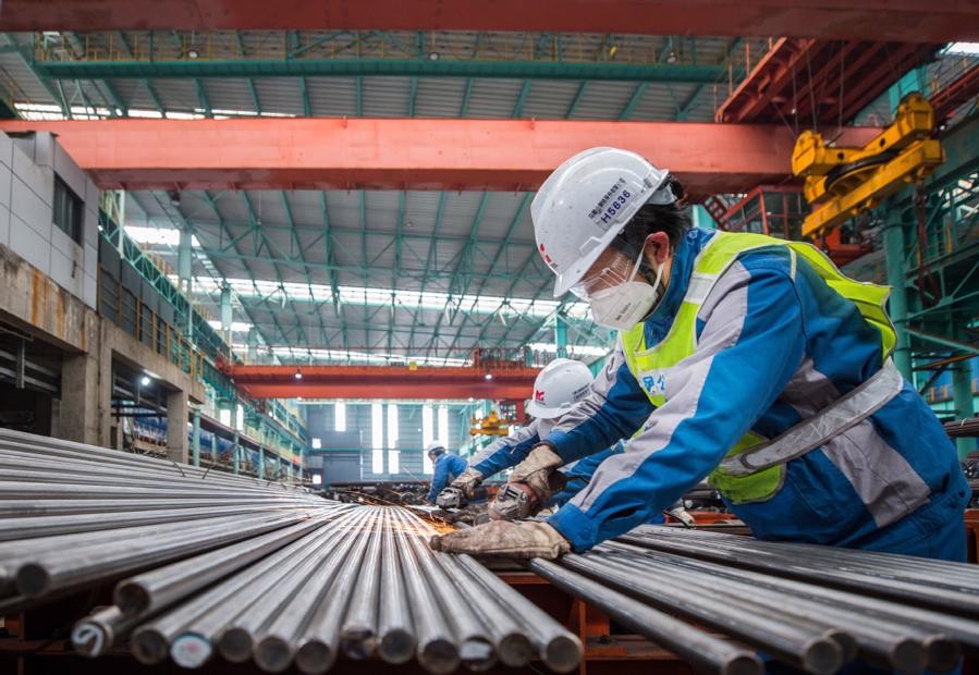 Giá sắt thép xây dựng tăng nhẹ tại thị trường Thượng Hải, trong nước ổn định