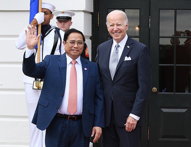 Thủ tướng Phạm Minh Chính gặp Tổng thống Hoa Kỳ Joseph Biden