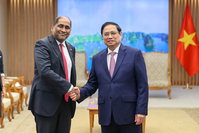 Đề nghị Singapore chia sẻ kinh nghiệm xây dựng nền kinh tế độc lập, tự chủ và đẩy mạnh hợp tác chuyển đổi số - Ảnh 1.
