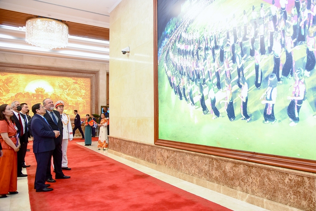 Chùm ảnh: Thủ tướng Phạm Minh Chính đón, hội đàm với Thủ tướng Cộng hòa Cuba - Ảnh 5.