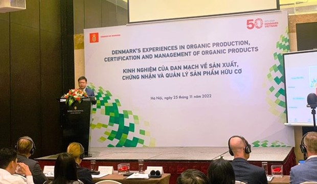 Vietnam, Denmark cooperate in production, management of organic products hinh anh 1
