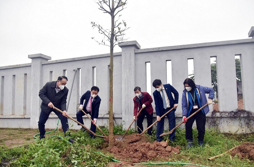 Học viện Tài chính hưởng ứng “Tết trồng cây đời đời nhớ ơn Bác Hồ” Xuân Nhâm Dần 2022