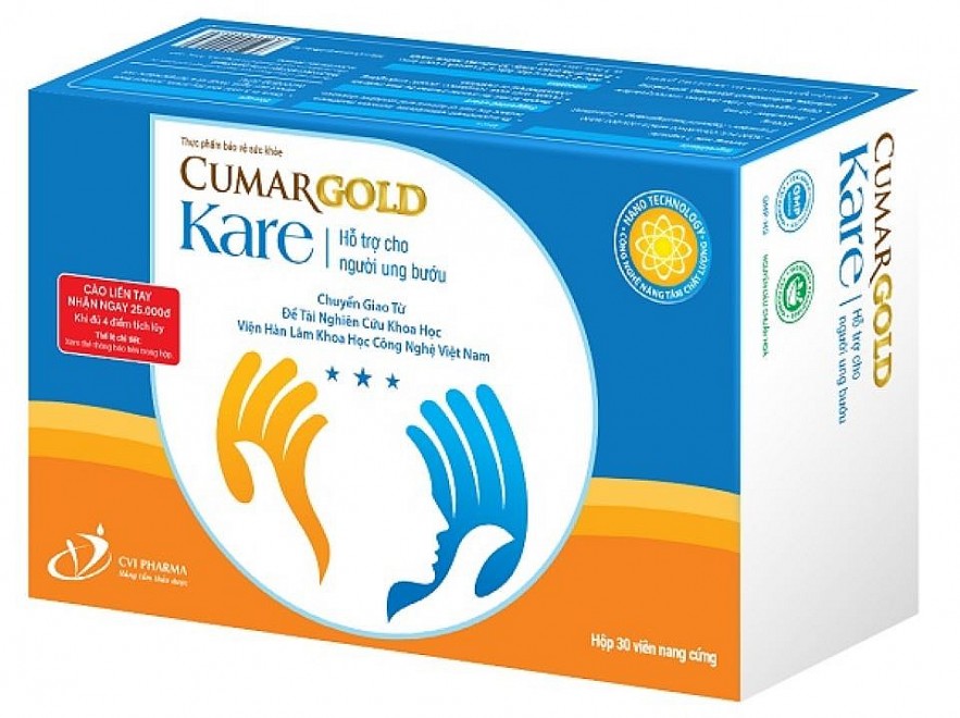 Thực phẩm Cumar Gold Kare quảng cáo gây hiểu nhầm có tác dụng như thuốc chữa bệnh