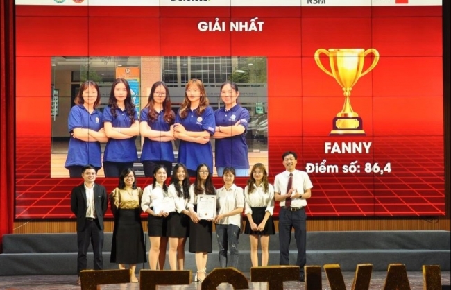 Đội Fanny xuất sắc giành giải Nhất Festival Thuế 2022