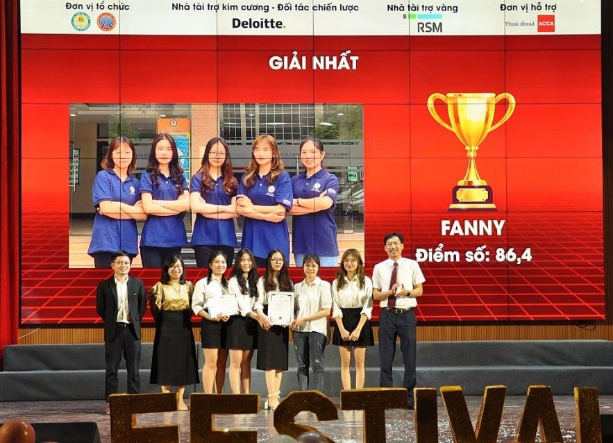 Đội Fanny xuất sắc giành giải Nhất Festival Thuế 2022