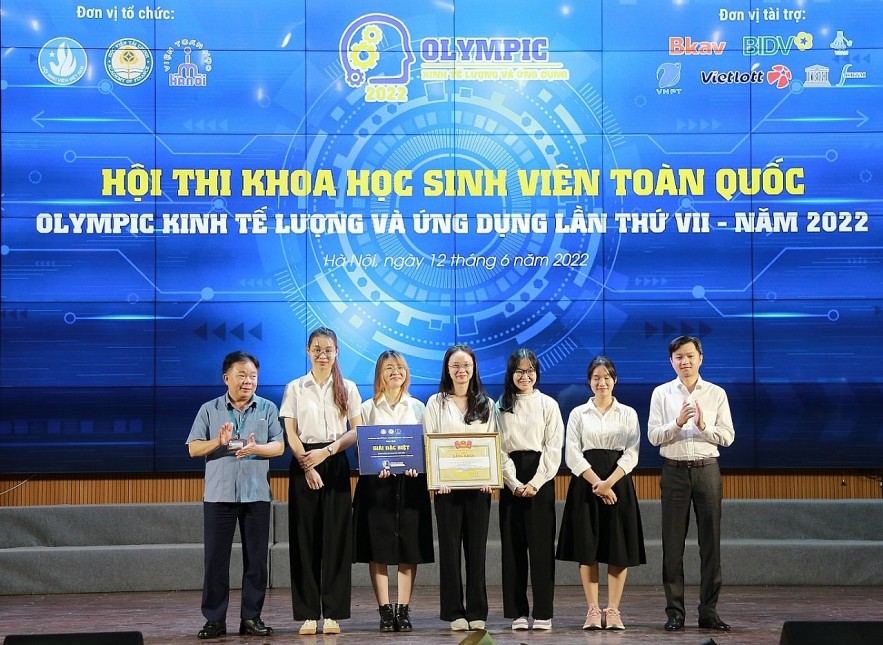 Đại học Ngoại thương TP. Hồ Chí Minh giành giải Đặc biệt “Olympic Kinh tế lượng và ứng dụng” 2022