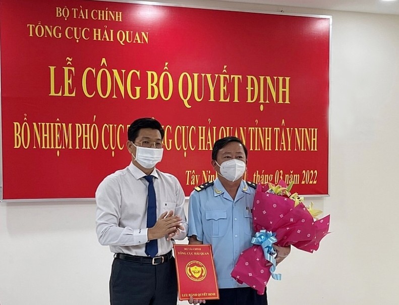 Cục Hải quan Tây Ninh có thêm phó cục trưởng