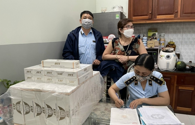 Ninh Thuận: Buôn bán thuốc lá điếu nhập lậu có dấu hiệu gia tăng