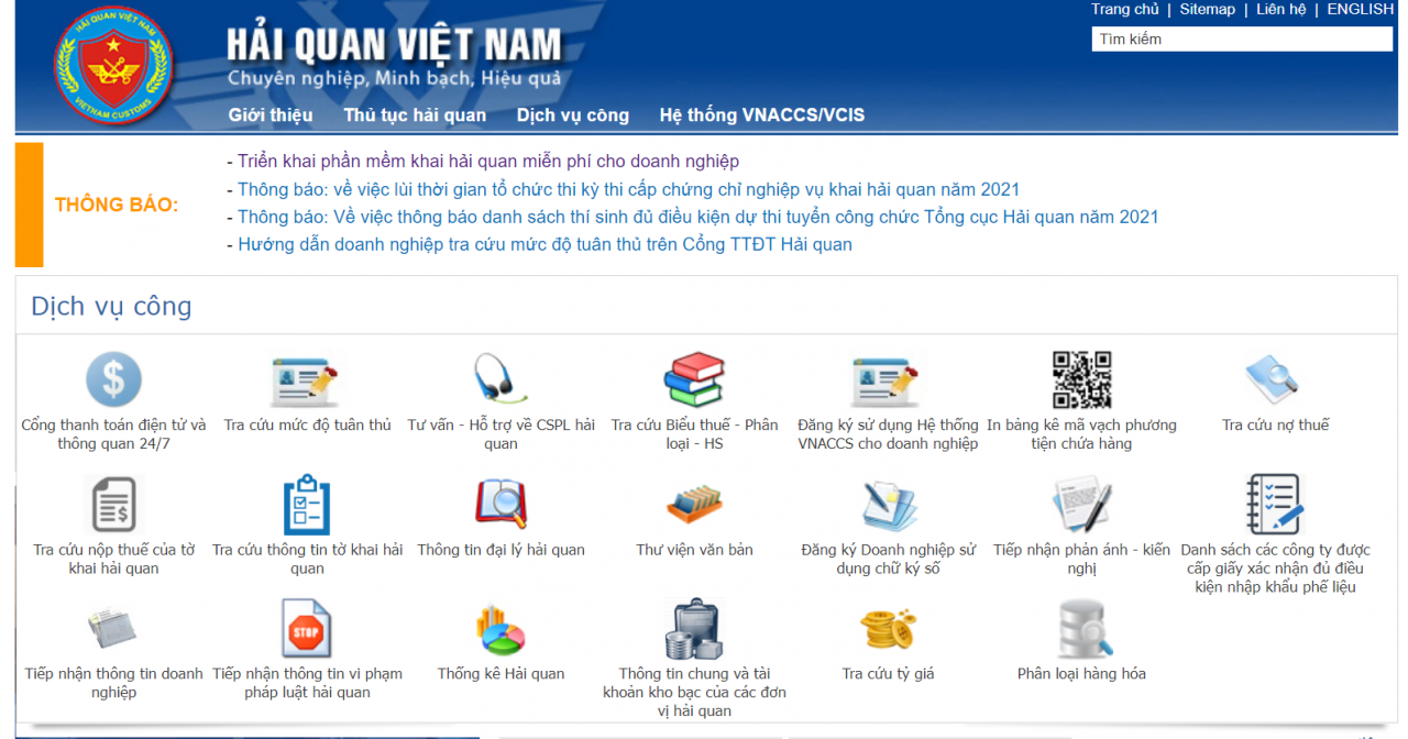 Cung cấp miễn phí phần mềm khai hải quan mới cho doanh nghiệp xuất nhập khẩu từ 1/1/2022