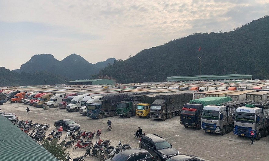 Lạng Sơn khuyến nghị doanh nghiệp ngừng đưa hàng lên cửa khẩu