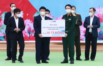 MB hỗ trợ kinh phí xây dựng 200 căn nhà cho người nghèo tại Điện Biên