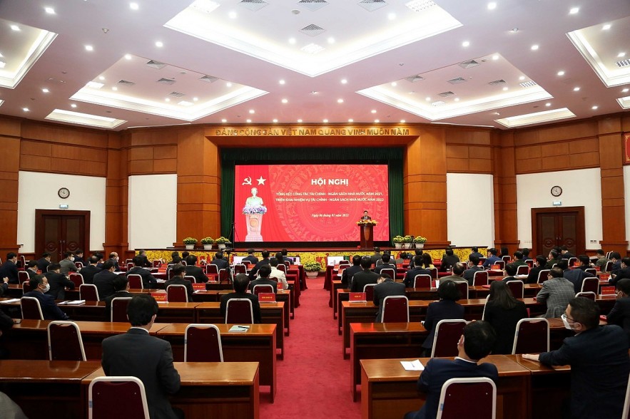 Chùm ảnh Hội nghị Tổng kết công tác tài chính - ngân sách nhà nước 2021 Chùm ảnh Hội nghị Tổng kết công tác tài chính ngân sách nhà nước 2021