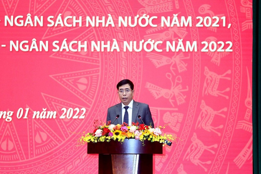 Chùm ảnh khai mạc Hội nghị Tổng kết công tác tài chính   ngân sách nhà nước 2021