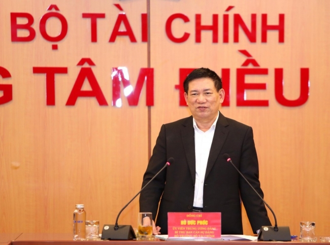 Bộ Tài chính tổ chức Hội nghị kiểm điểm Ban Cán sự đảng năm 2021