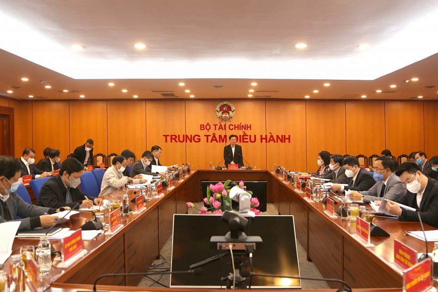 Bộ Tài chính tổ chức Hội nghị kiểm điểm Ban Cán sự Đảng năm 2021