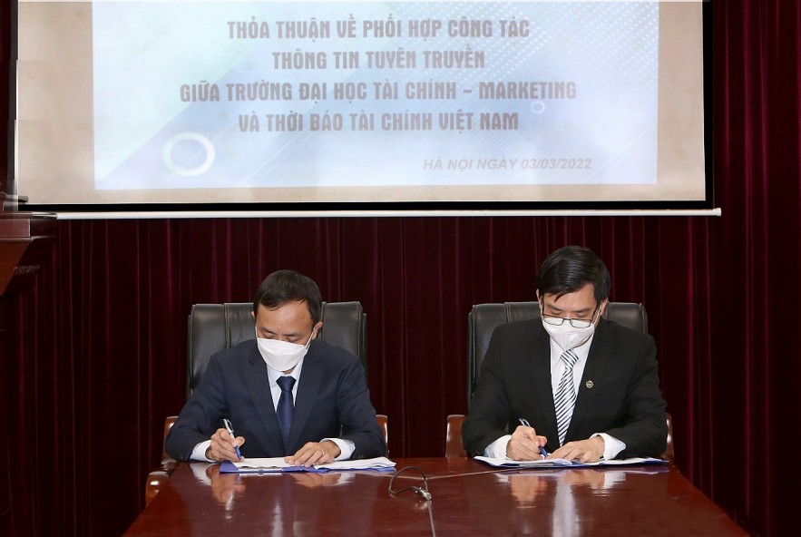 UFM và Thời báo Tài chính Việt Nam ký kết hợp tác thông tin, tuyên truyền