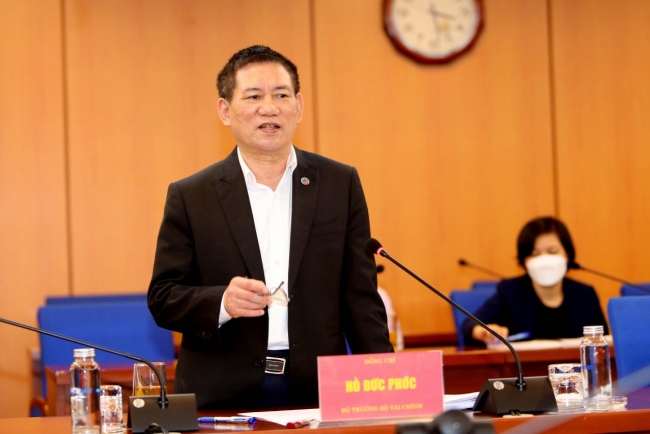 Bộ trưởng Bộ Tài chính Hồ Đức Phớc làm việc với Hiệp hội Kế toán và Kiểm toán Việt Nam