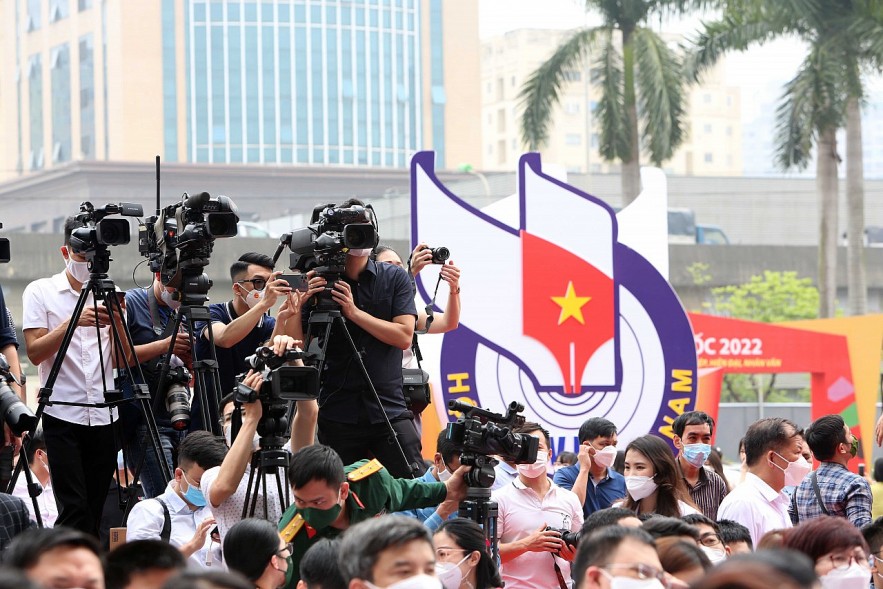 Báo chí ngành Tài chính dự Hội Báo xuân toàn quốc năm 2022 Báo chí ngành Tài chính dự Hội Báo xuân toàn quốc năm 2022