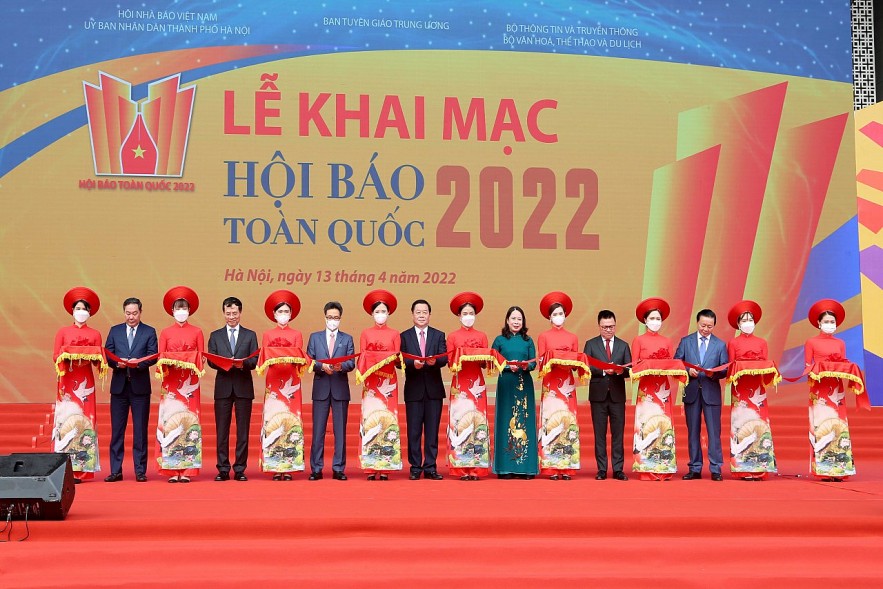 Báo chí ngành Tài chính dự Hội Báo xuân toàn quốc năm 2022 Báo chí ngành Tài chính dự Hội Báo xuân toàn quốc năm 2022