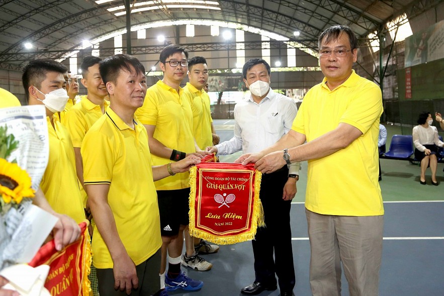 Chùm ảnh khai mạc giải quần vợt Công đoàn Bộ Tài chính năm 2022 Chùm ảnh khai mạc giải quần vợt Công đoàn Bộ Tài chính năm 2022