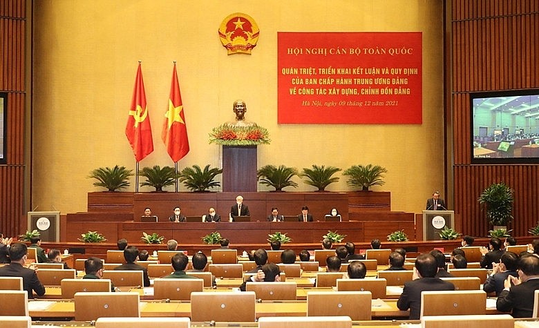 Tổng Bí thư Nguyễn Phú Trọng chủ trì hội nghị cán bộ toàn quốc về xây dựng, chỉnh đốn Đảng