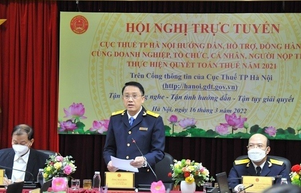 Cục Thuế Hà Nội hỗ trợ trực tuyến quyết toán thuế