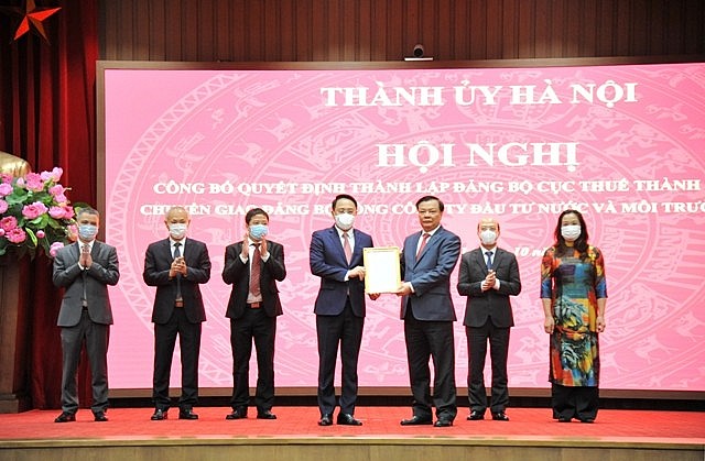 Thành lập Đảng bộ Cục Thuế Thành phố Hà Nội trực thuộc Thành ủy Hà Nội