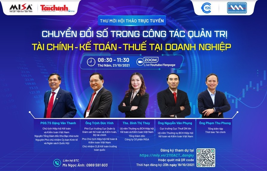 Chuyển đổi số giúp doanh nghiệp quản trị tài chính, kế toán, thuế tốt hơn