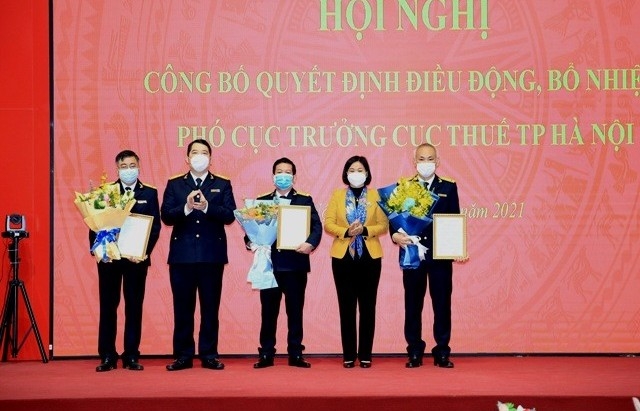 Cục Thuế Hà Nội có thêm 3 phó cục trưởng