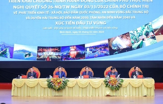 Chính phủ triển khai Chương trình hành động thực hiện Nghị quyết của Bộ Chính trị về Vùng Bắc Trung Bộ và Duyên hải Trung Bộ
