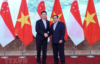 Thủ tướng Phạm Minh Chính tiếp Chủ tịch Quốc hội Singapore