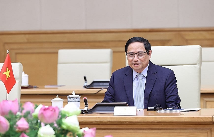 Thủ tướng Phạm Minh Chính tiếp Chủ tịch Quốc hội Singapore