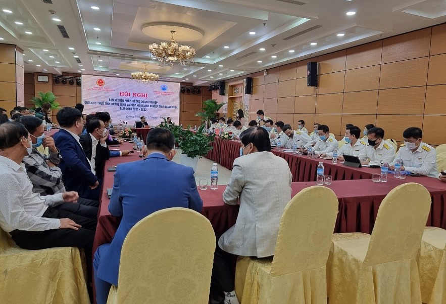 Cục Thuế Quảng Ninh: Hội nghị bàn về biện pháp hỗ trợ doanh nghiệp giai đoạn 2021-2022